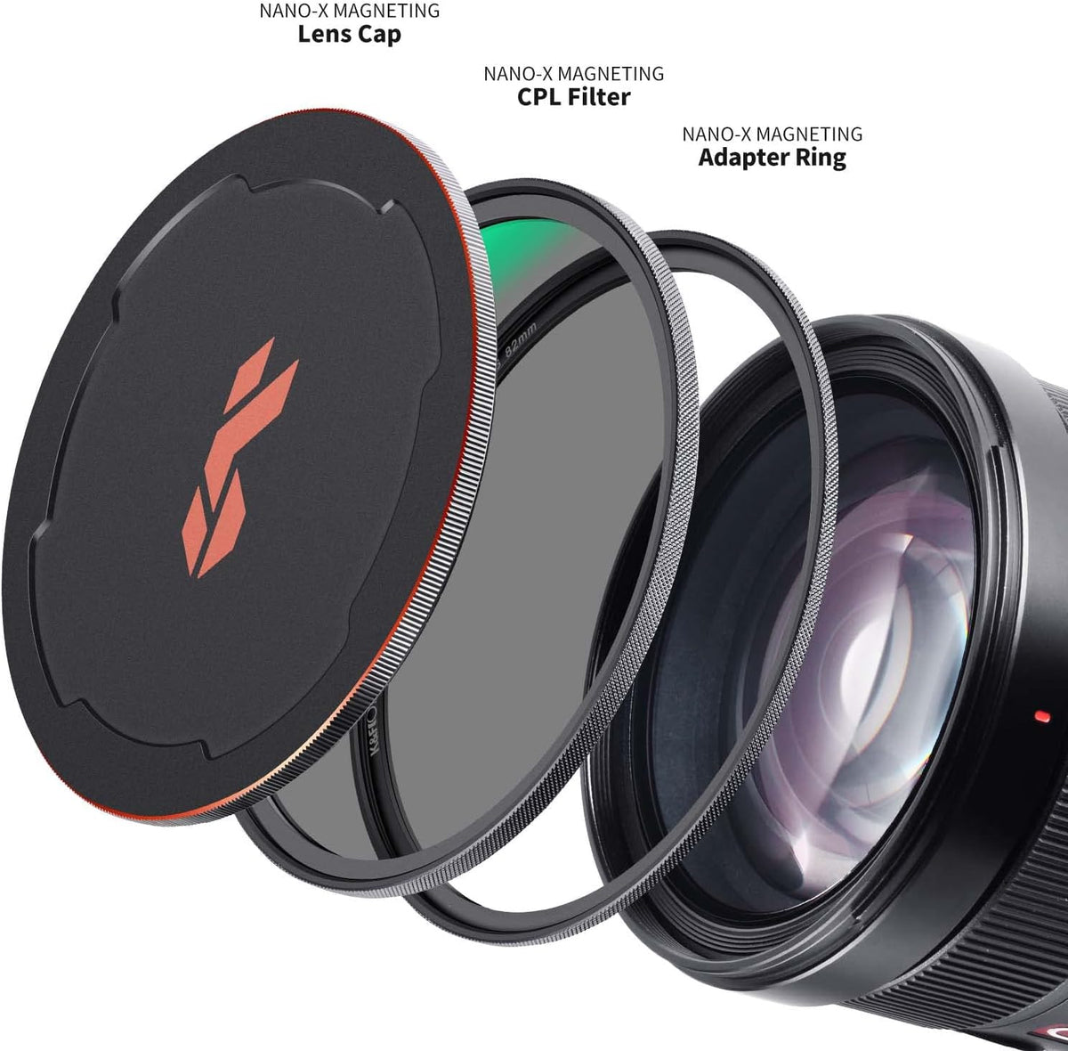 72mm Circular Polarizing Filter Kit with Adapter Ring and Lens Cap Y3574