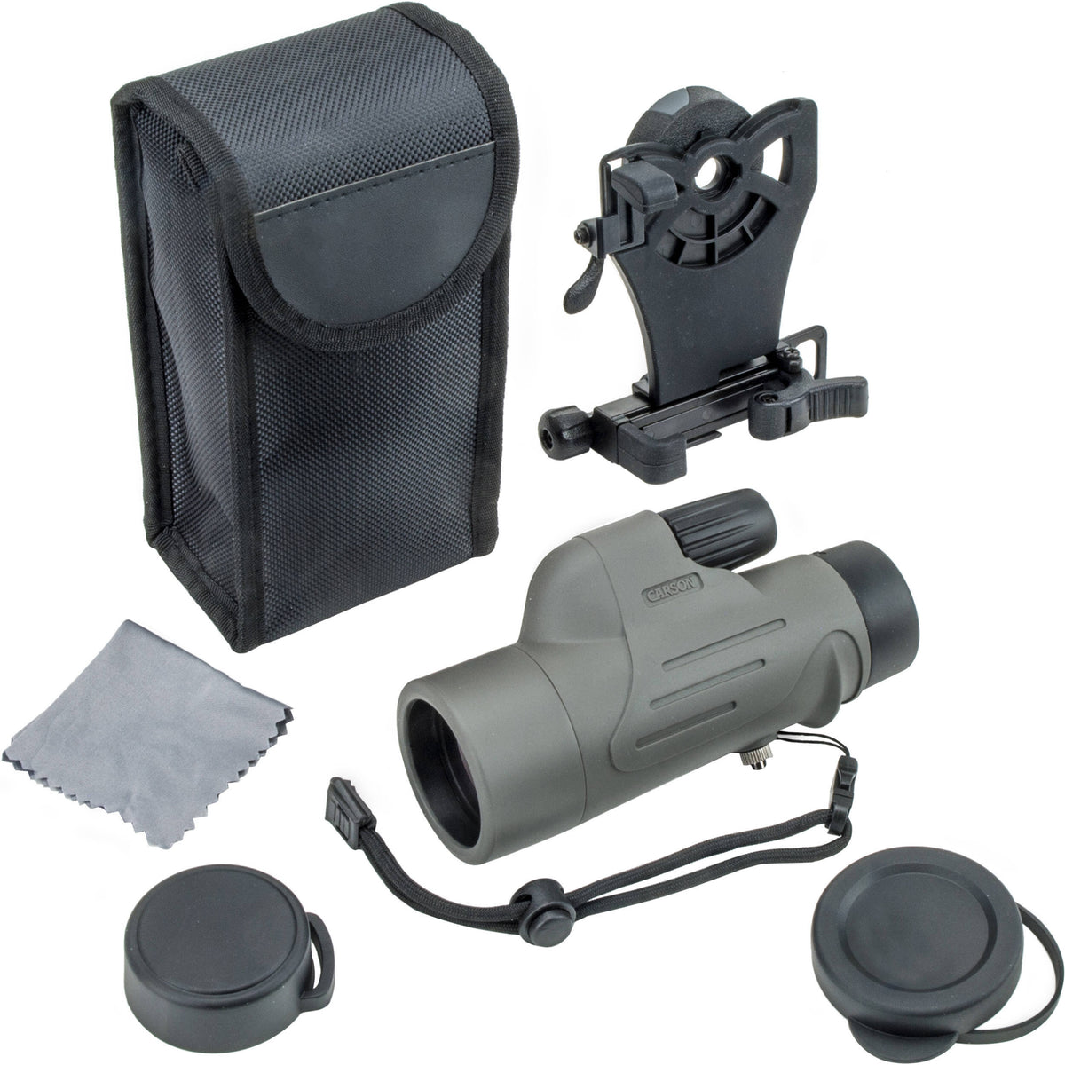 8x 42mm Waterproof Monocular with Smart Phone Adapter O901