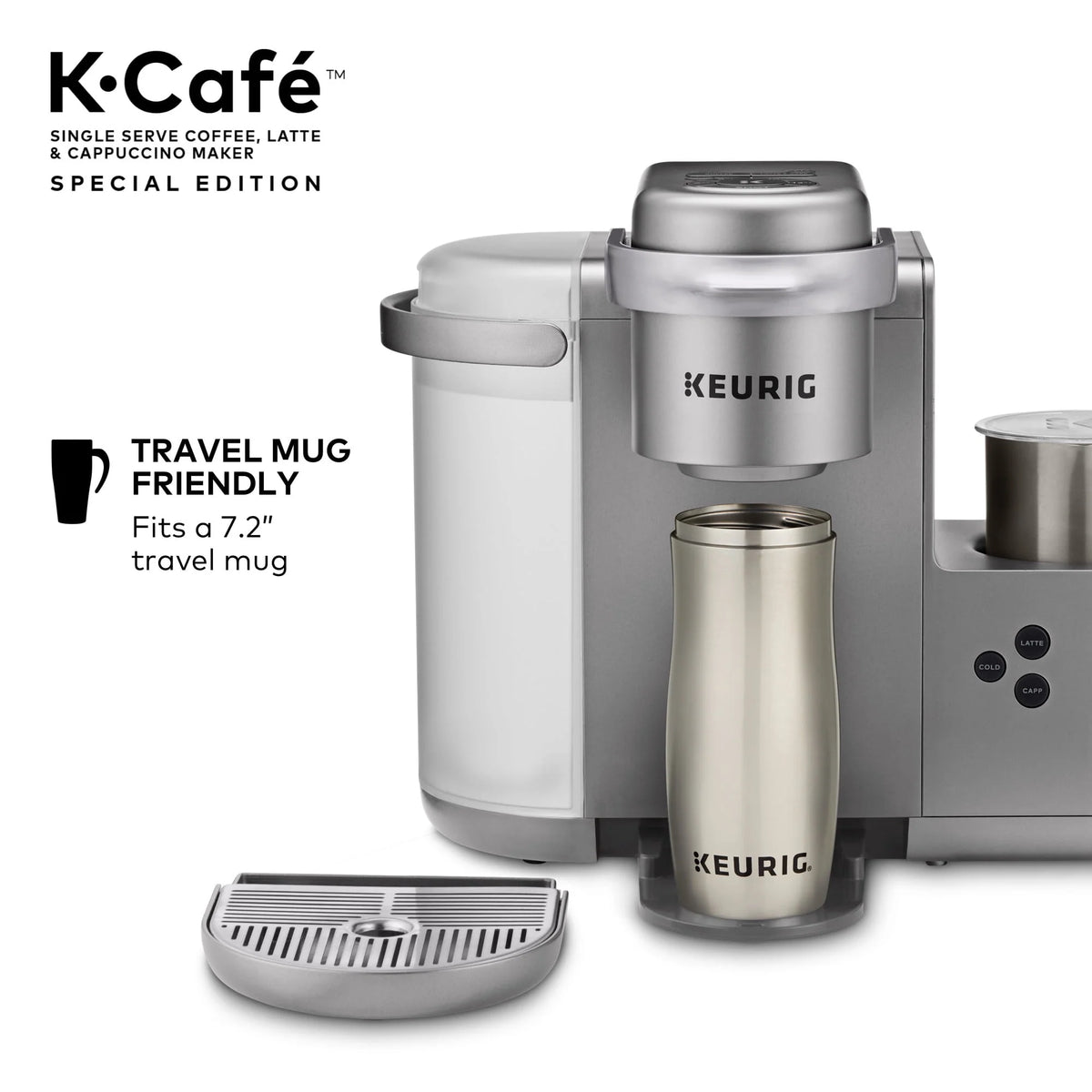 Single Serve Coffee, Latte and Cappuccino Maker Y46383