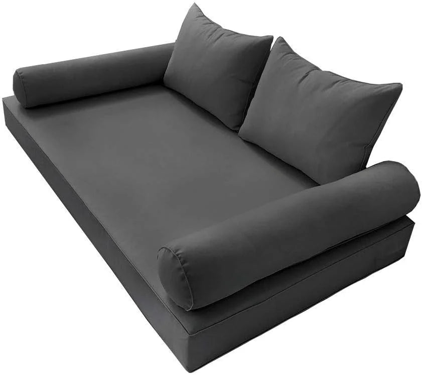 Outdoor Crib Daybed Mattress Bolster Pillow Fitted Sheet X8565