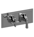 Polished Chrome Square Thermostatic Valve Trim Plate O916817