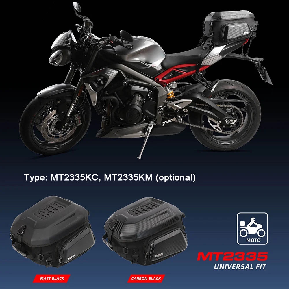 Expandable Motorcycle Rearseat Bag 23-35L Z138
