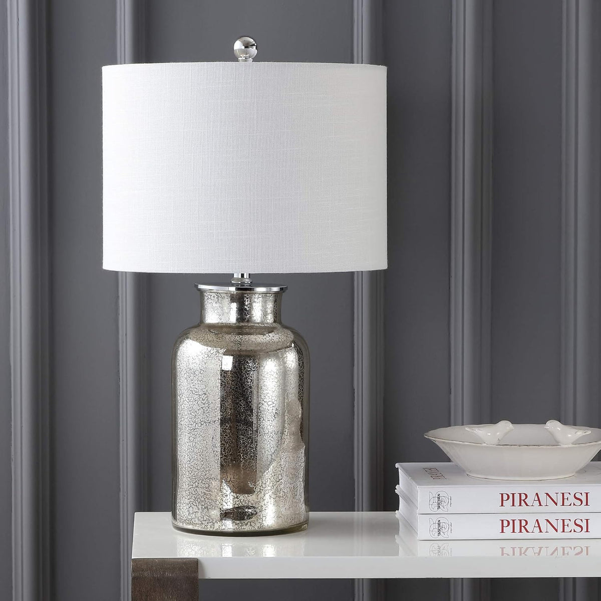 Mercury Glass LED Table Lamp O546230
