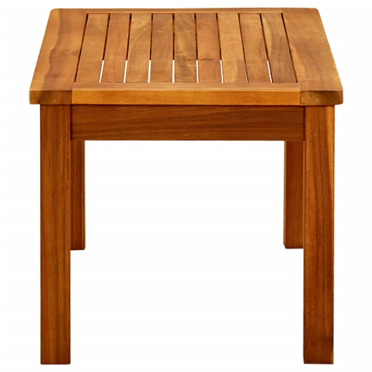 Acacia Wood Slatted Coffee Table K137739