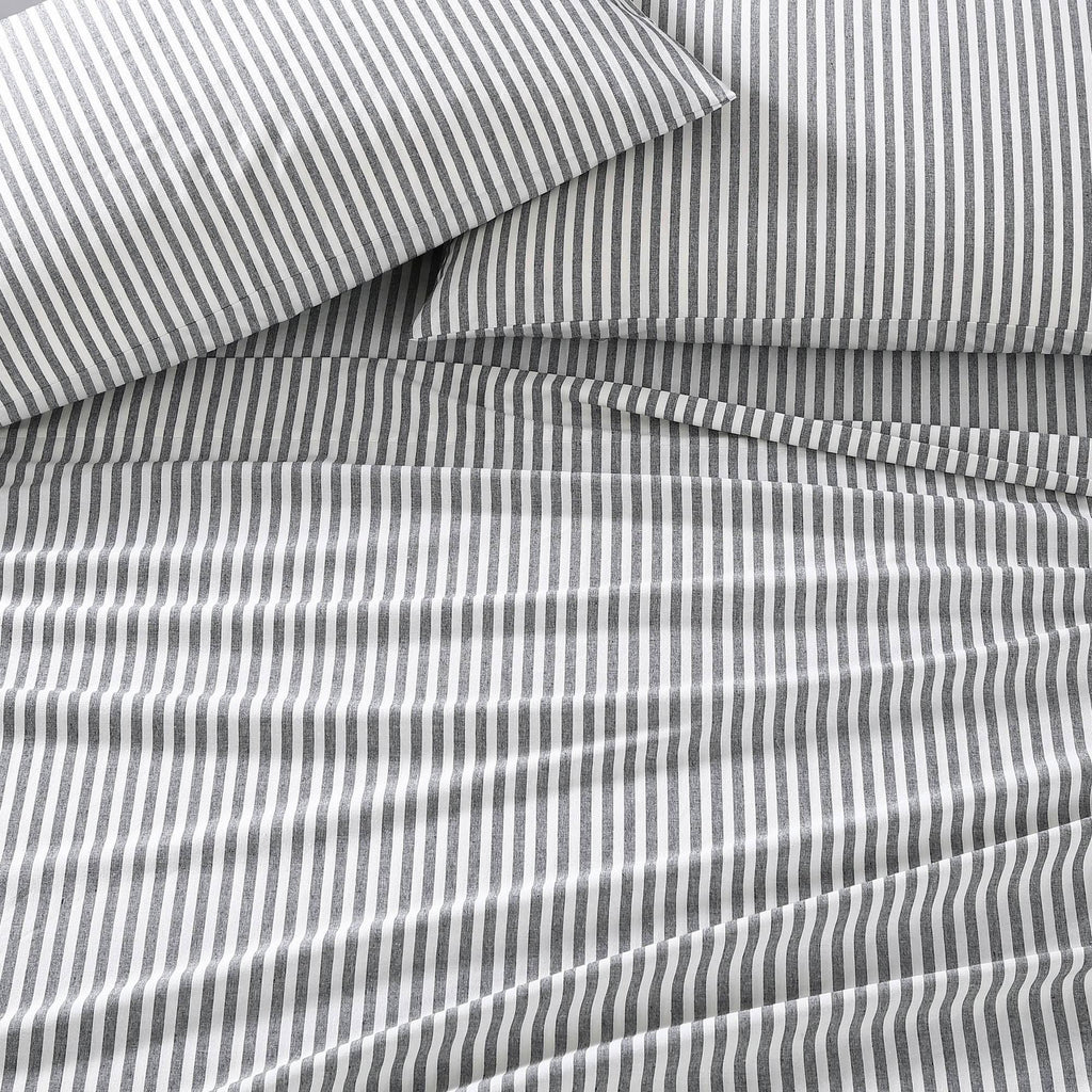Beige King Percale Sheet Set E4664