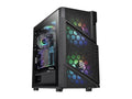 Black Computer Case with Windowed Side Panel I5696