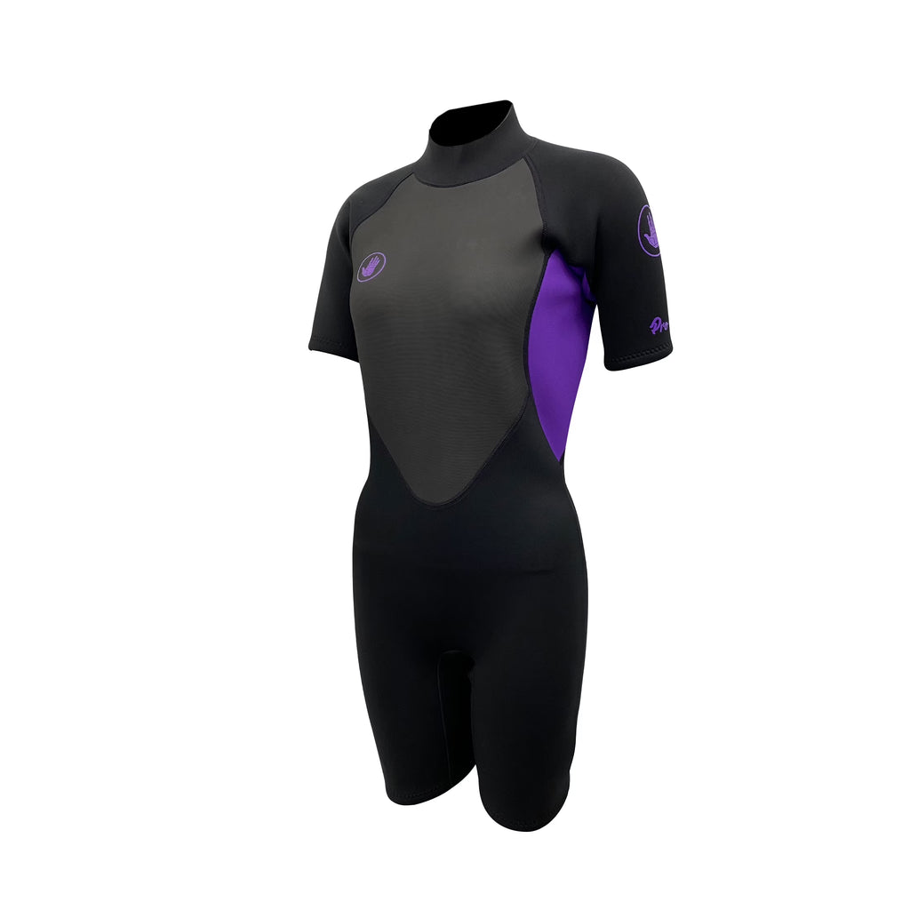 Black Springsuit Wetsuit S838
