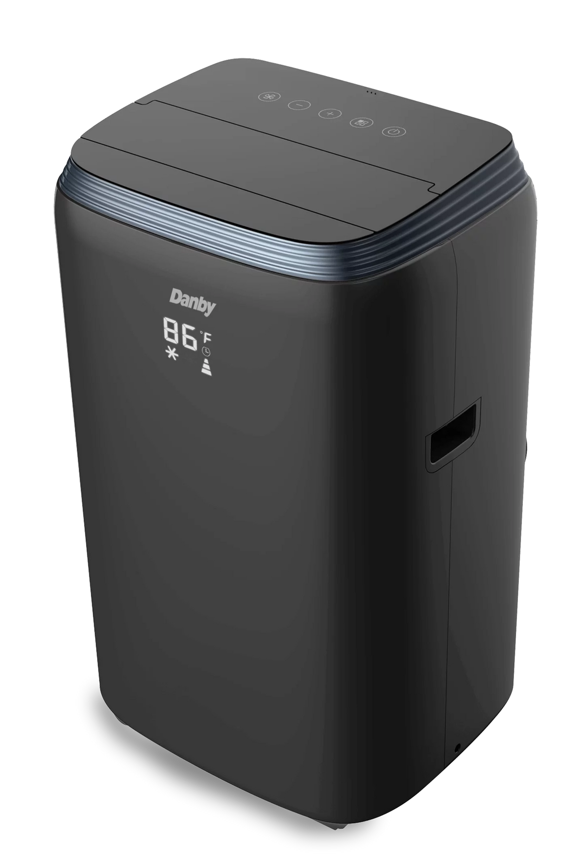 Black 12,500 BTU Portable AC H407625