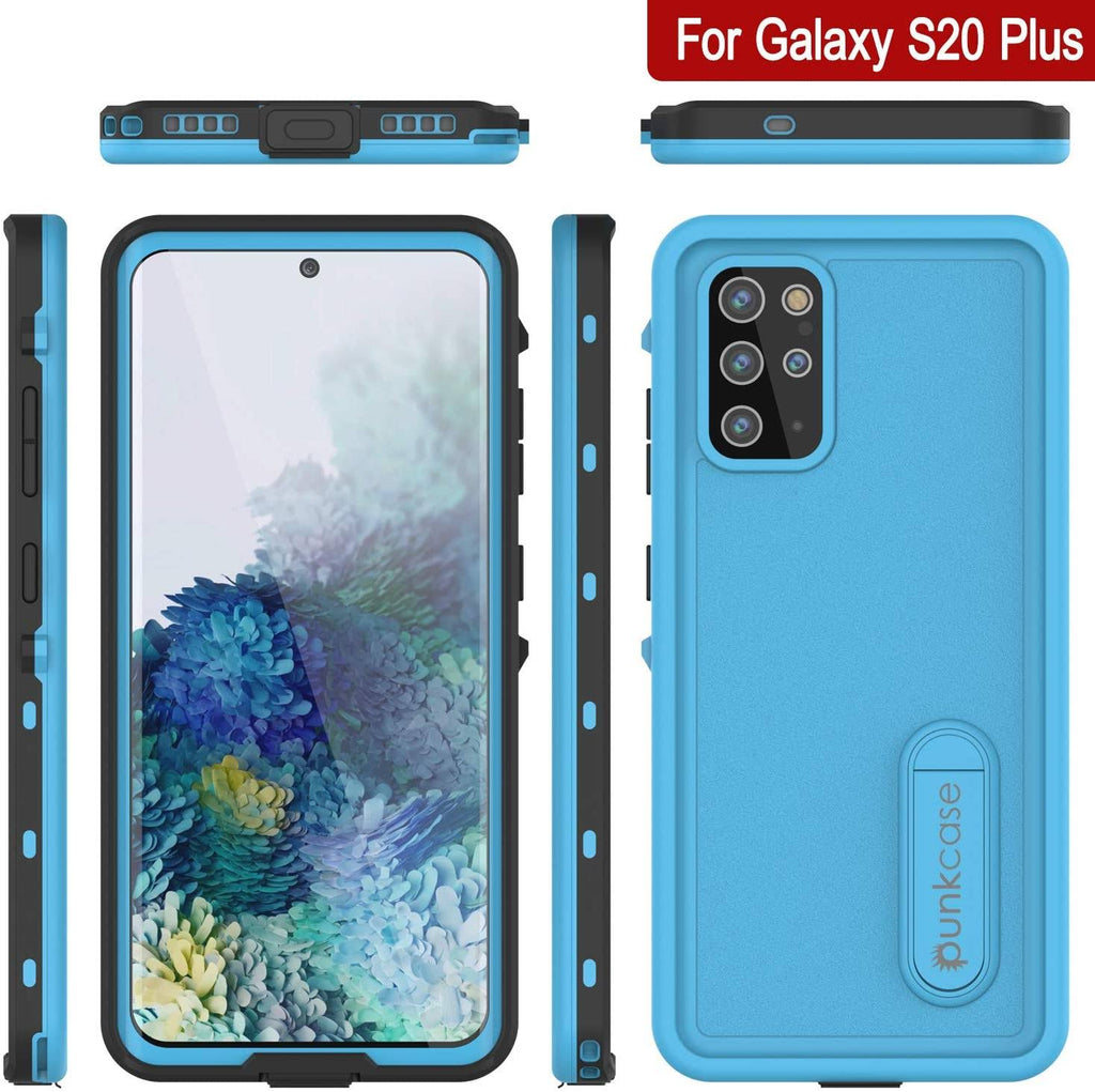 Light Blue Waterproof Case for Galaxy S20+ Plus H5459