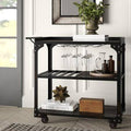 Brown Bar Cart J479
