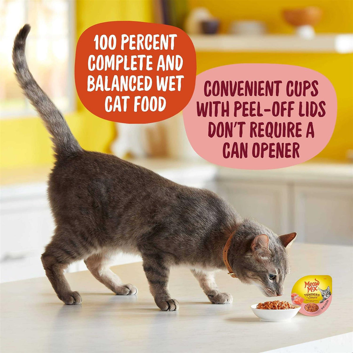 Real Salmon & Crab in Sauce Wet Cat Food R7638