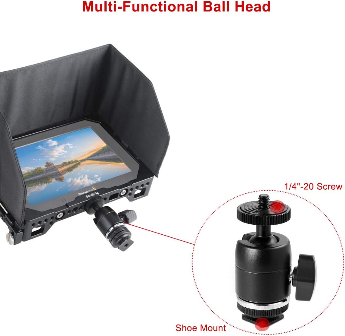 7 Monitor Cage with Sunhood I4575
