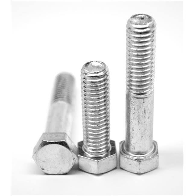 0.44in. -14 x 2.75 in. Grade 5 Hex Cap Screw Zinc Plated 100 Piece X12131