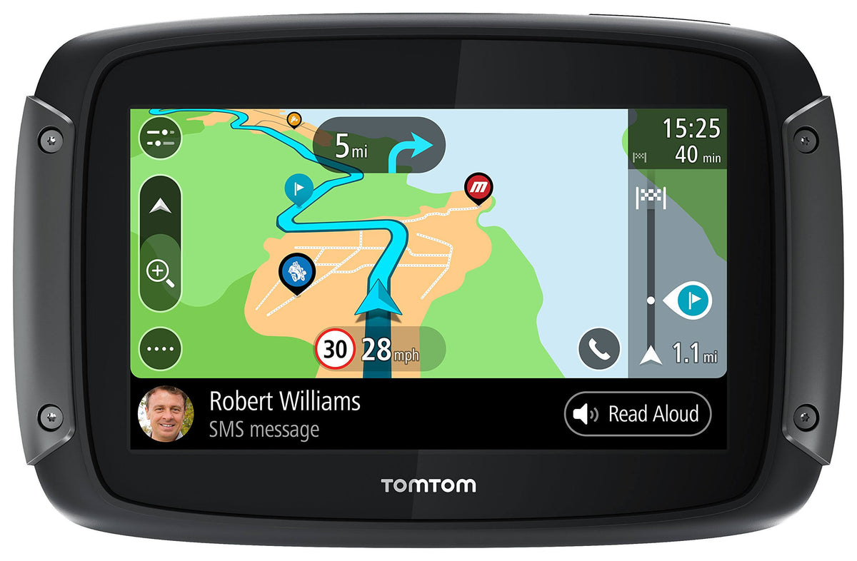 Motorcycle GPS Navigator with 4.3" Widescreen Display F78044