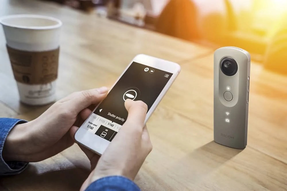 Beige 360 Spherical Digital Camera B536