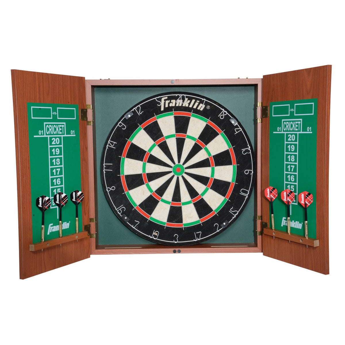 Bristle Dartboard with Cabinet O853030