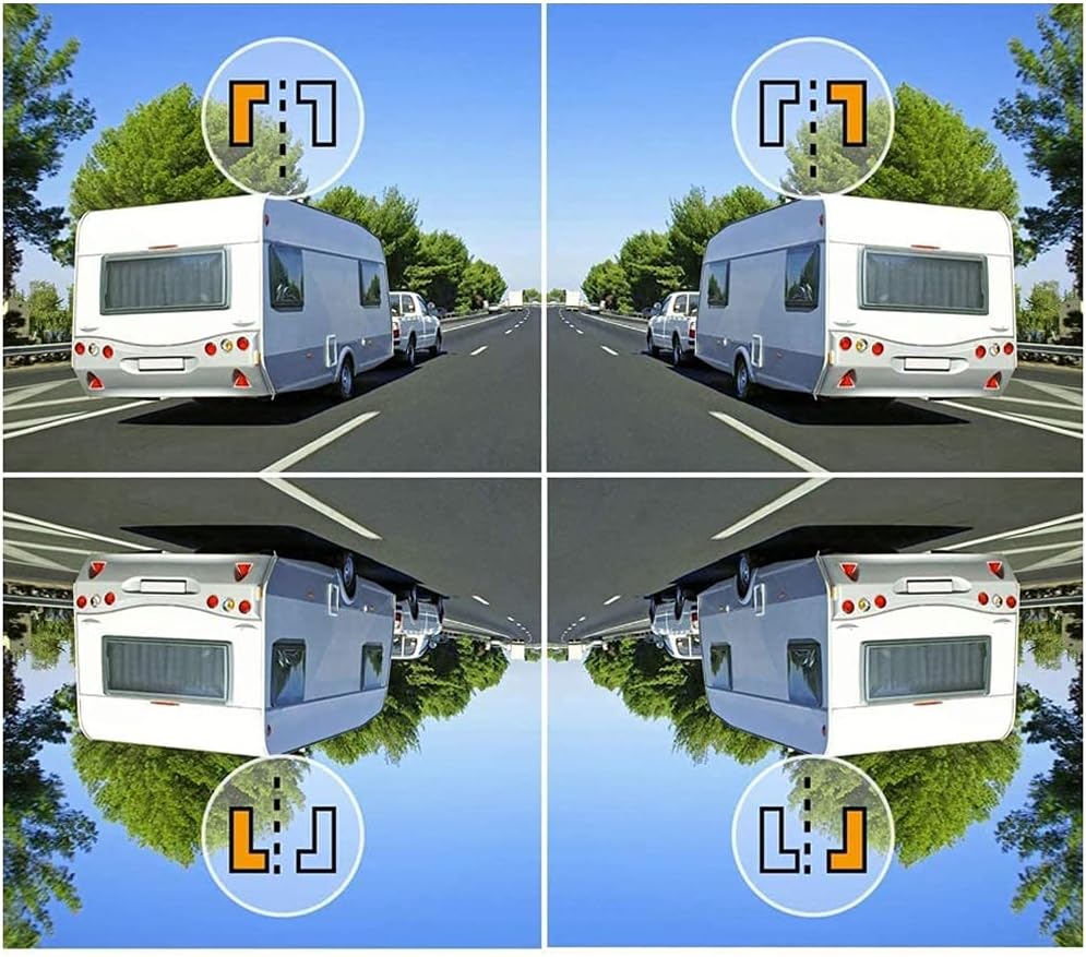 7 inch 1080P Dual Backup Camera with Monitor Kit X9066