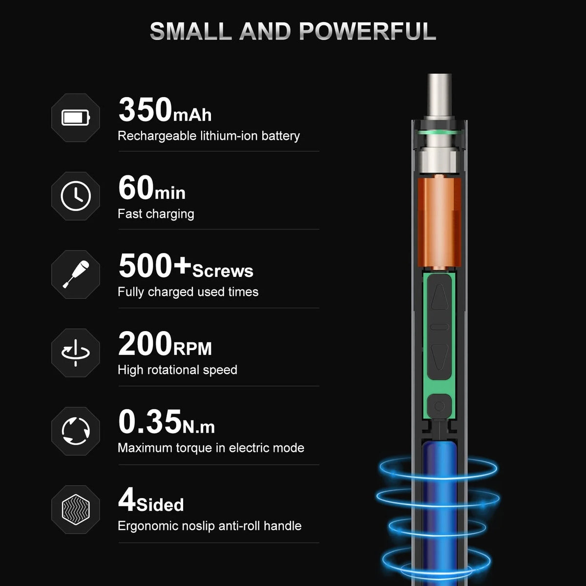 144 in 1 Electric Precision Screwdriver with Magnetic Bits Y2165