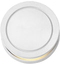 Satin White Round Deck Light G188109