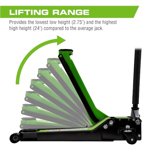 3-Ton Quick Rise Aluminum Floor Jack G65693