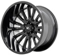 22x12 5x127 Gloss Black Wheel M915