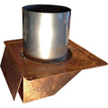 6x22 Hammered Copper Dryer Vent O2622