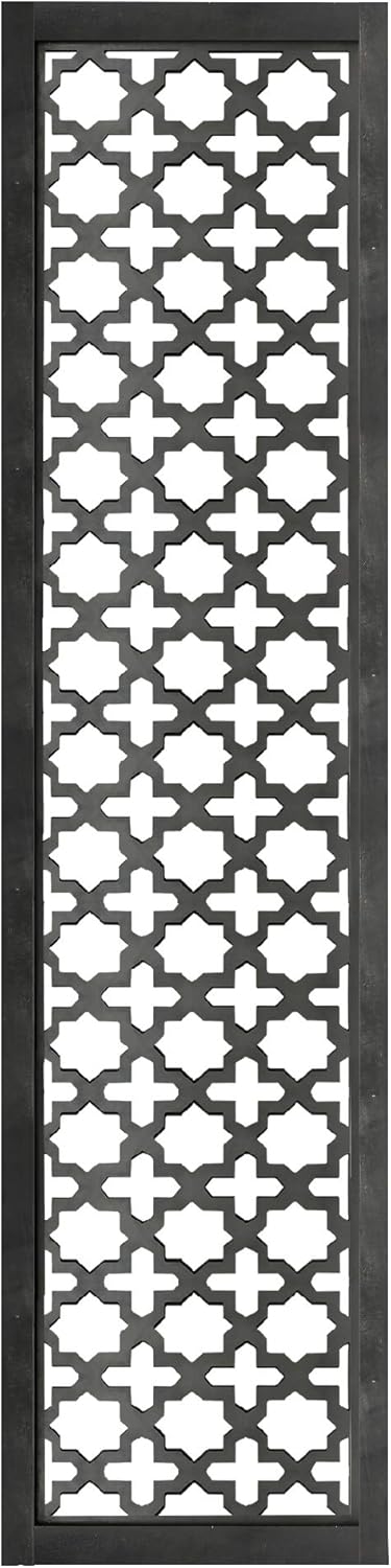 Black and Brown Rectangular Wall Panel Q371