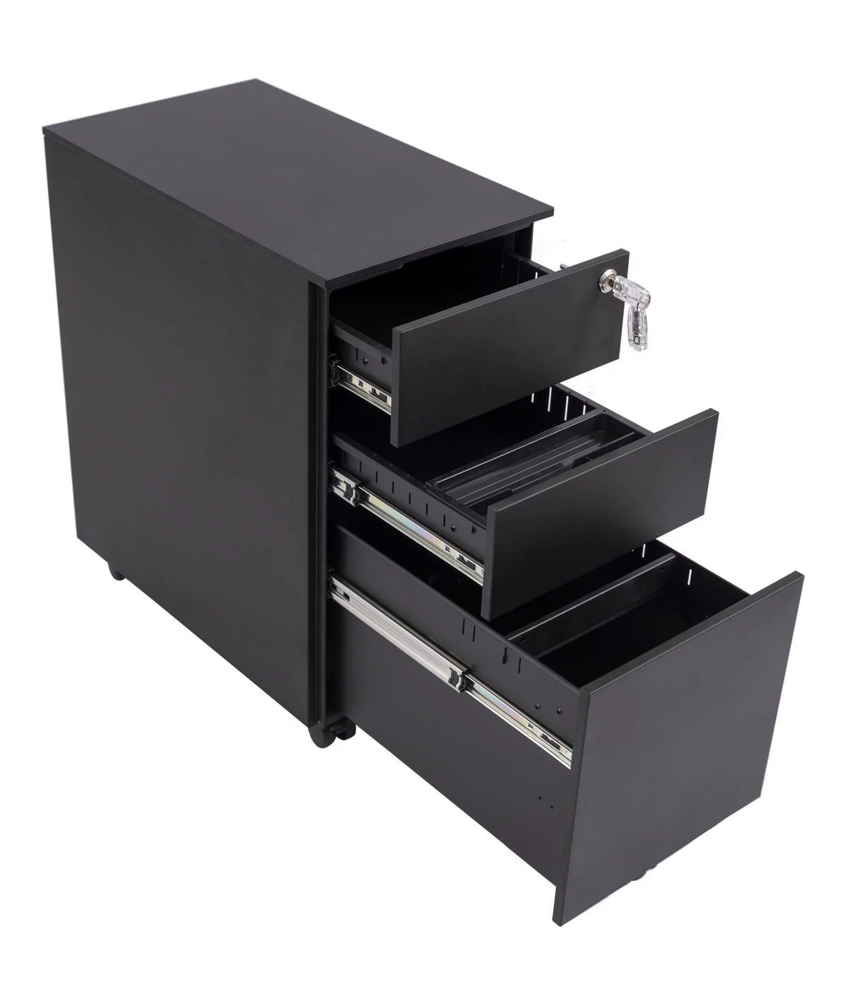 3 Drawer Lockable Rolling File Cabinet K6510
