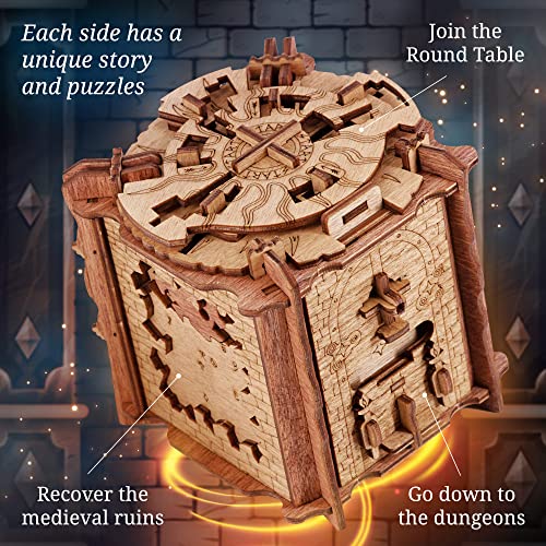 3D Wooden Puzzle Box K150989