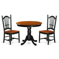 3-piece Dining Set with Round Table B526