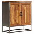 Recycled Teak and Steel Sideboard Z33244