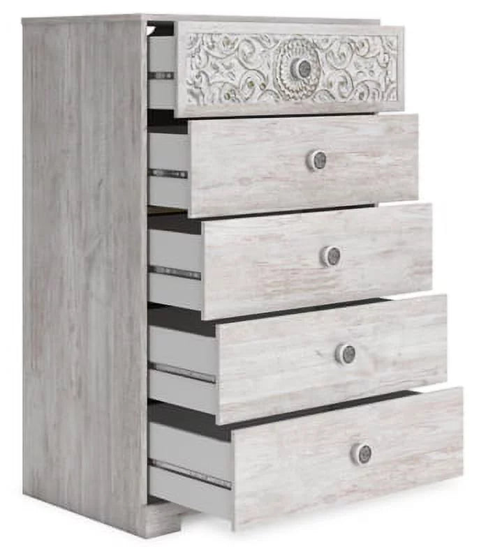 Boho 5 Drawer Chest of Drawers Y8128