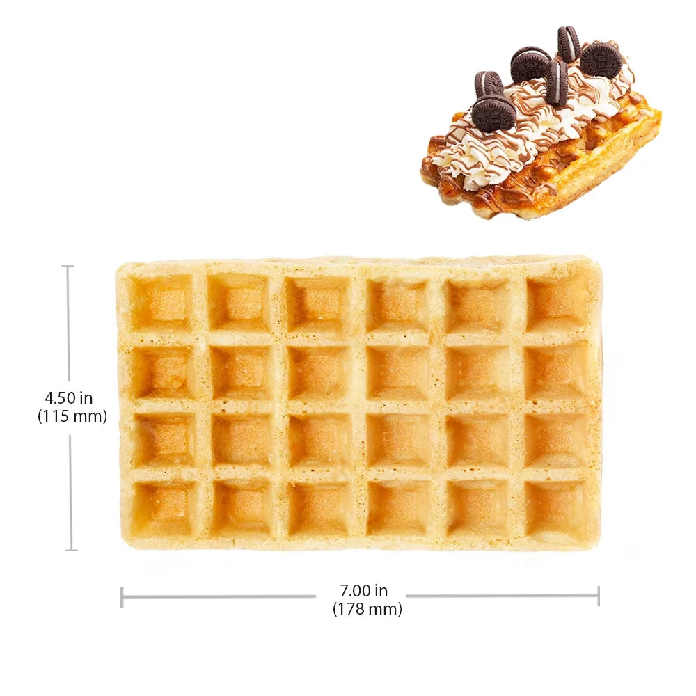 Belgian Waffle Iron with Removable Plates Q34751