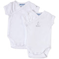 2-Pack White Wrap Bodies 6 Months K671327