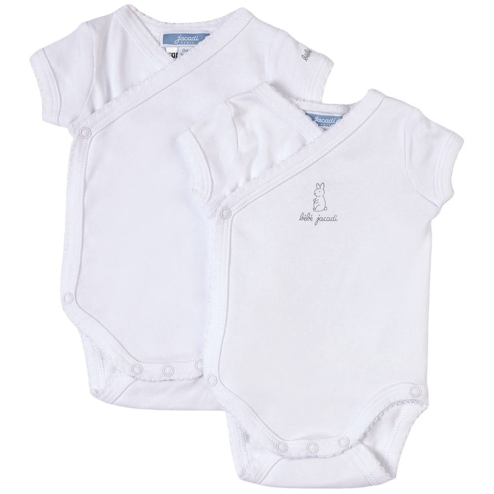 2-Pack White Wrap Bodies 6 Months K671327