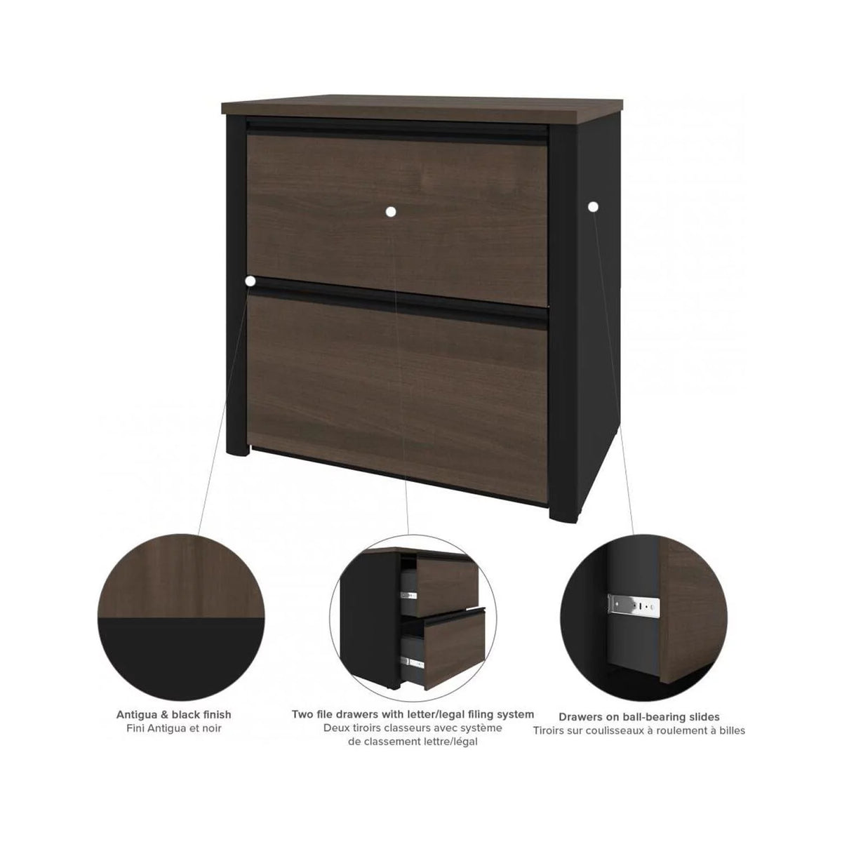 2 Drawer Lateral File Cabinet N16944