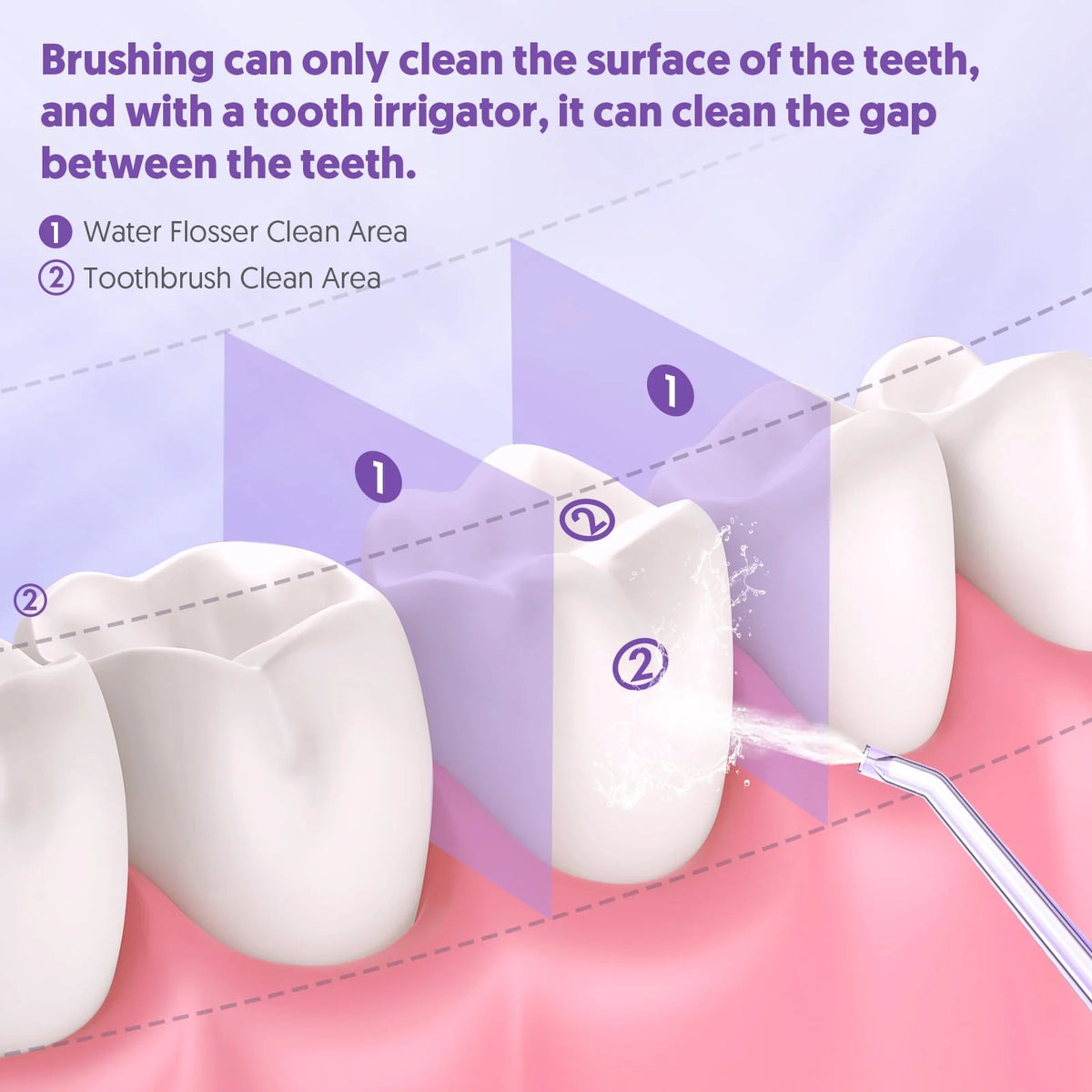 Cordless Oral Irrigator with 300mL Tank M78690