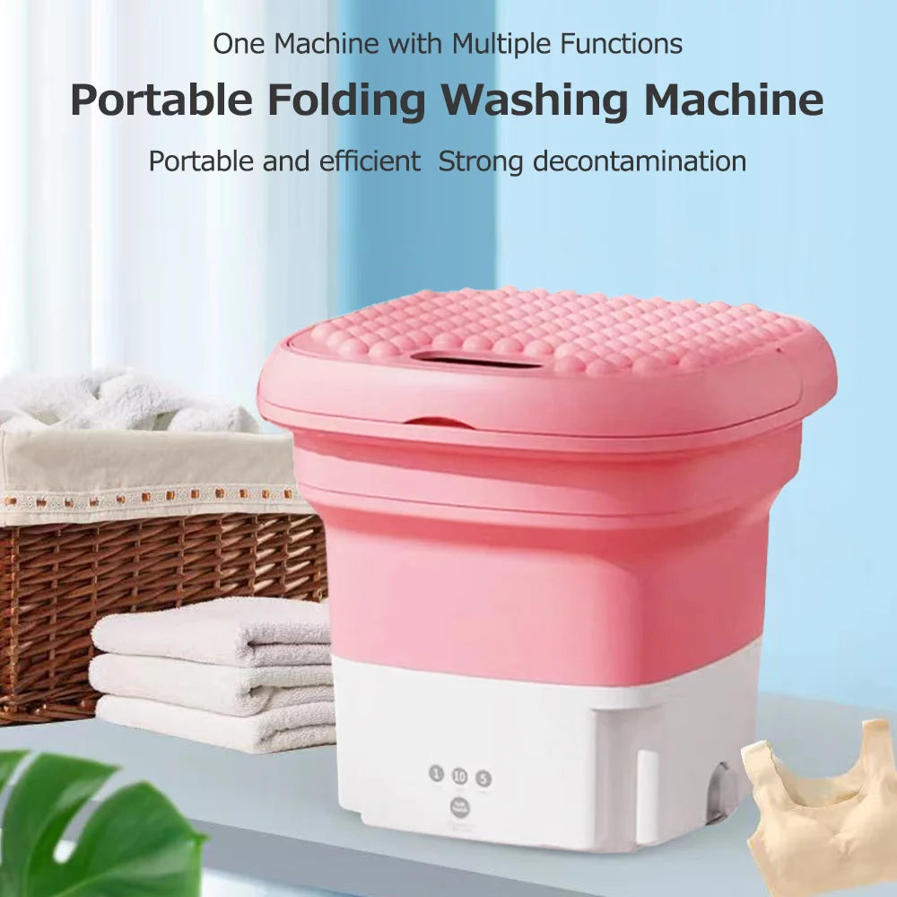 Portable Automatic Ultrasonic Mini Washing Machine D23855