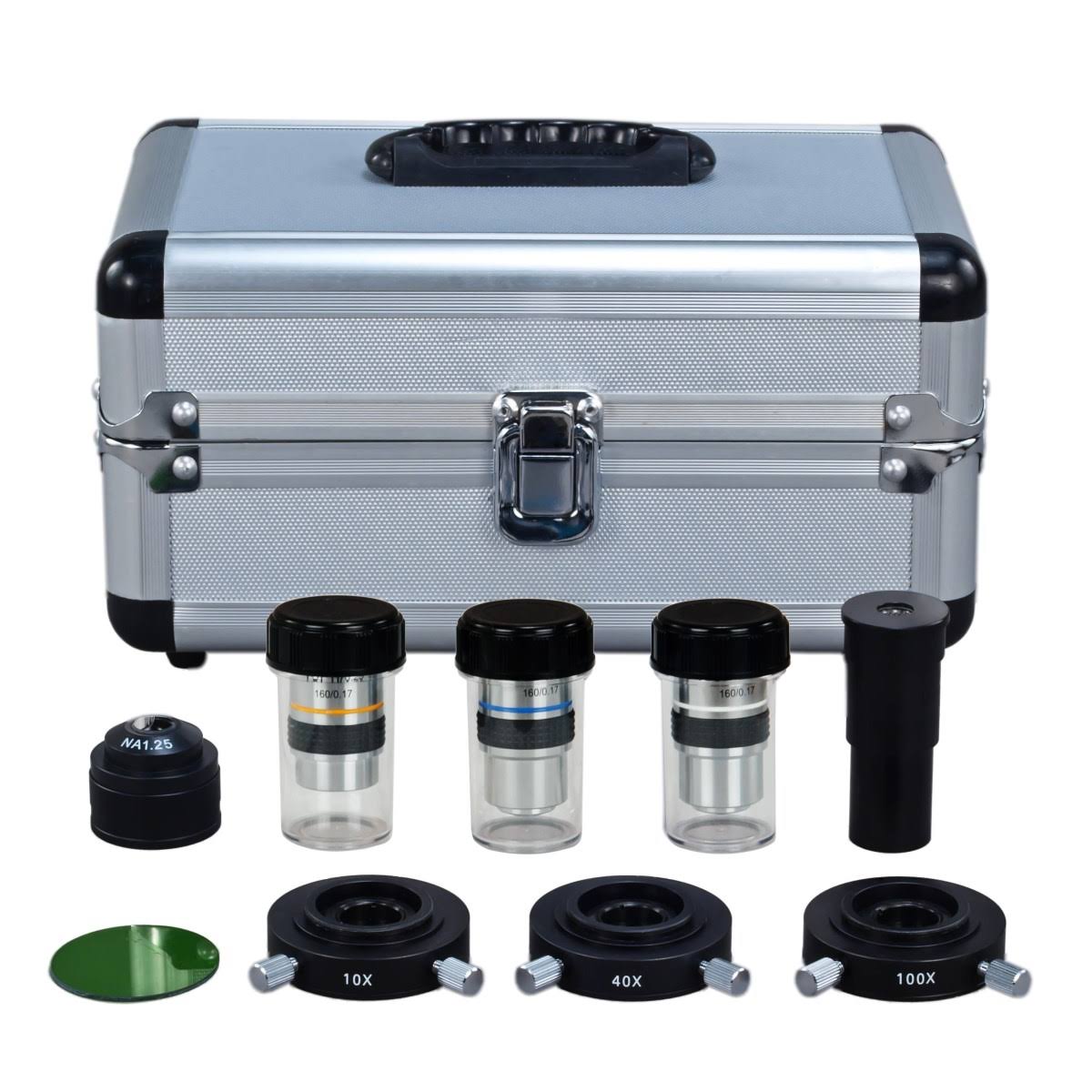 40X-2000X Digital Binocular Phase Contrast Compound Microscope with Built-in 3.0MP USB H988