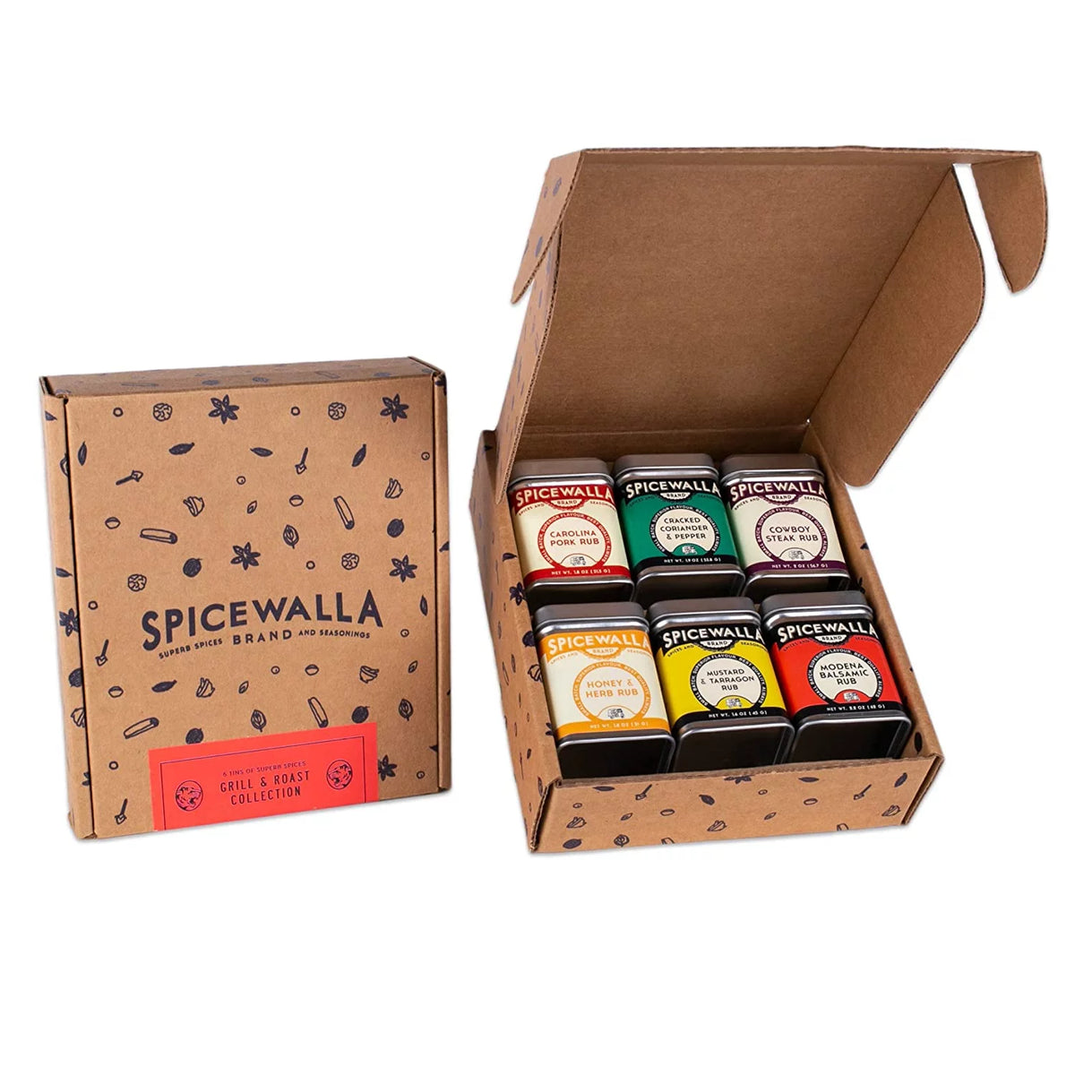6 Pack Grill Seasonings and Rubs L856093