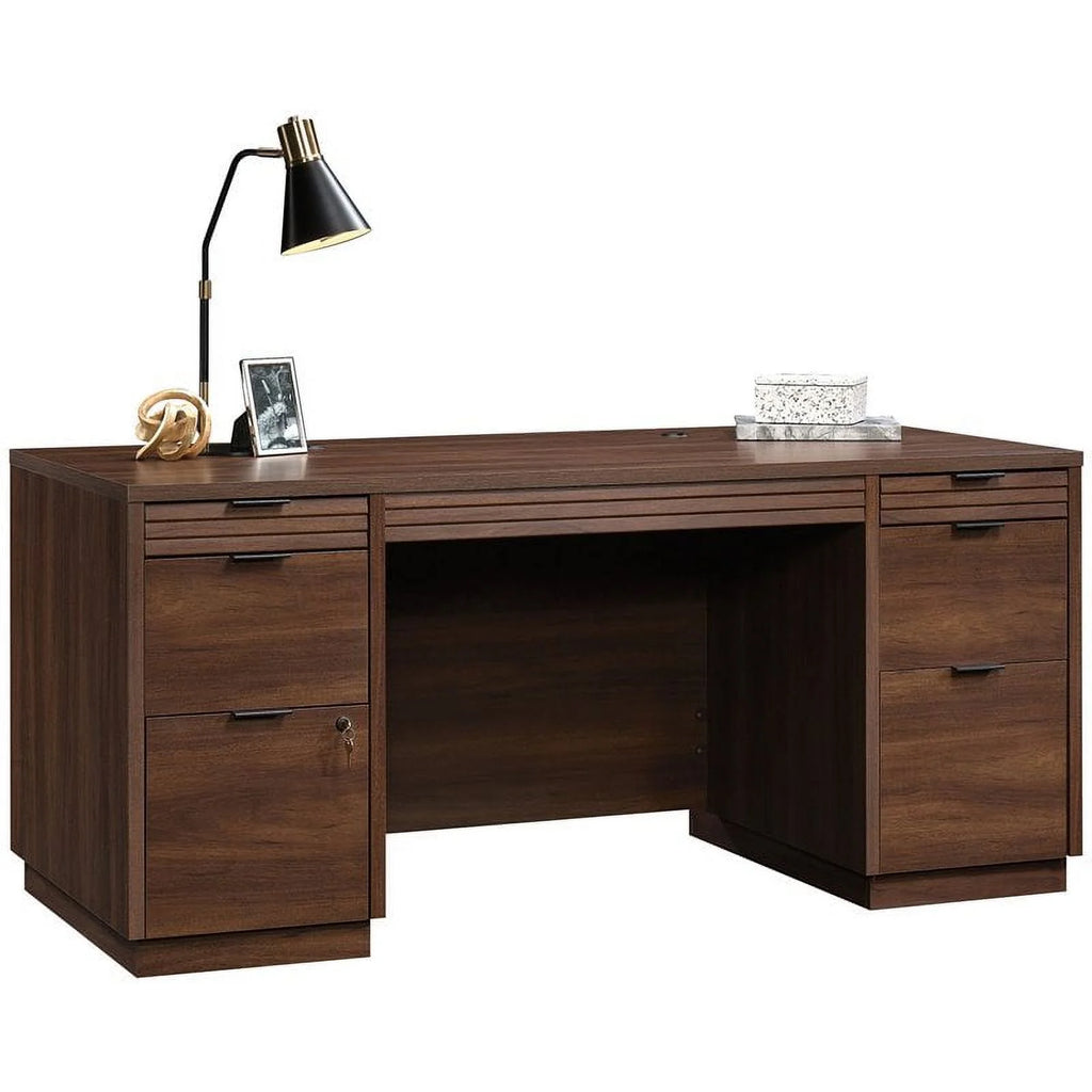 3-Piece Executive Desk & Hutch & Office Credenza Set B303546