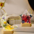 Silicone Molds for Epoxy Resin with Wooden Lighted Base Stand Y99902