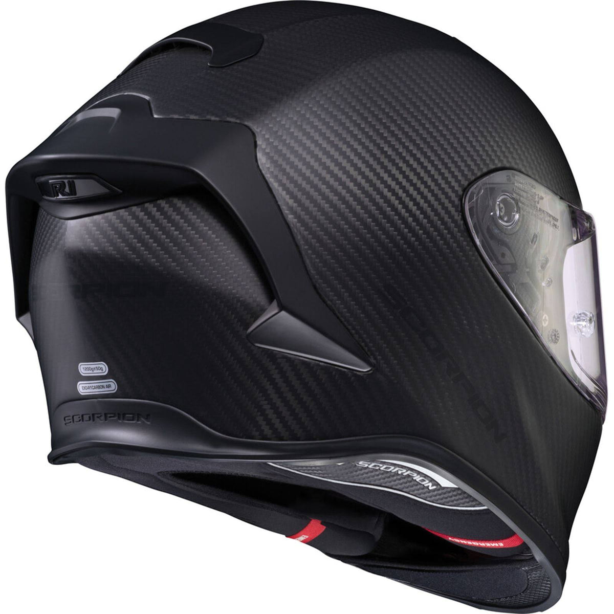 Matte Black Carbon Full Face Helmet X176256