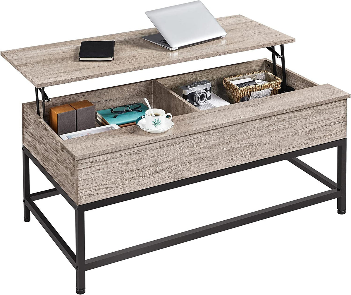 47.5" Lift Top Coffee Table with Hidden Storage C8928