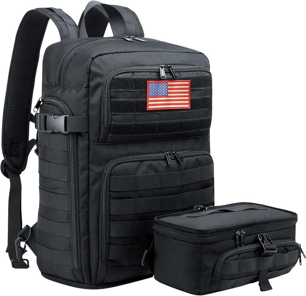 Tactical Laptop Backpack 15.6 inch with Lunch Bag T126