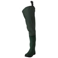 Green Poly/Rubber Hip Wader G113