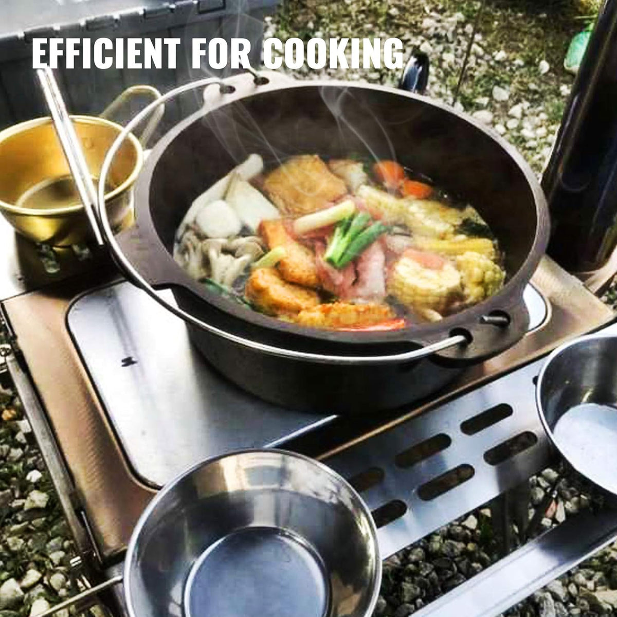 18.3x15x14.17 inch 304 Stainless Steel Portable Wood Stove F333721