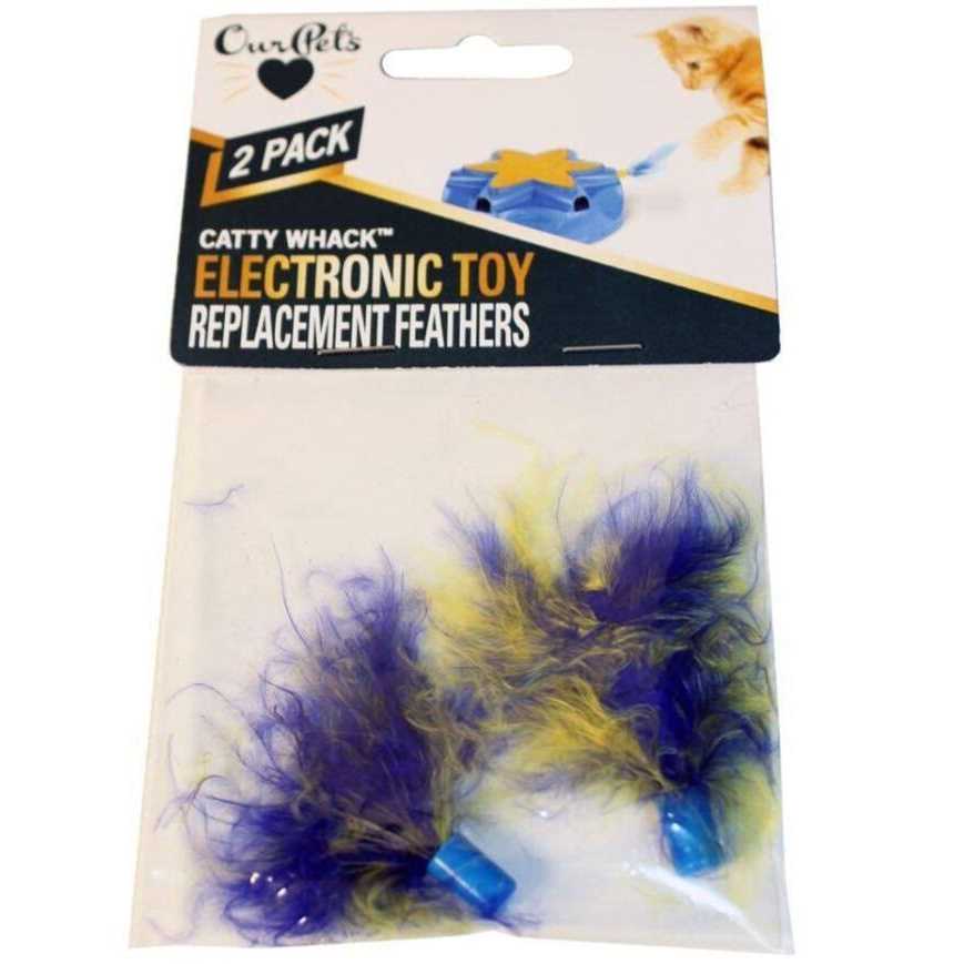 Interactive Cat Toy Replacement Feathers T667