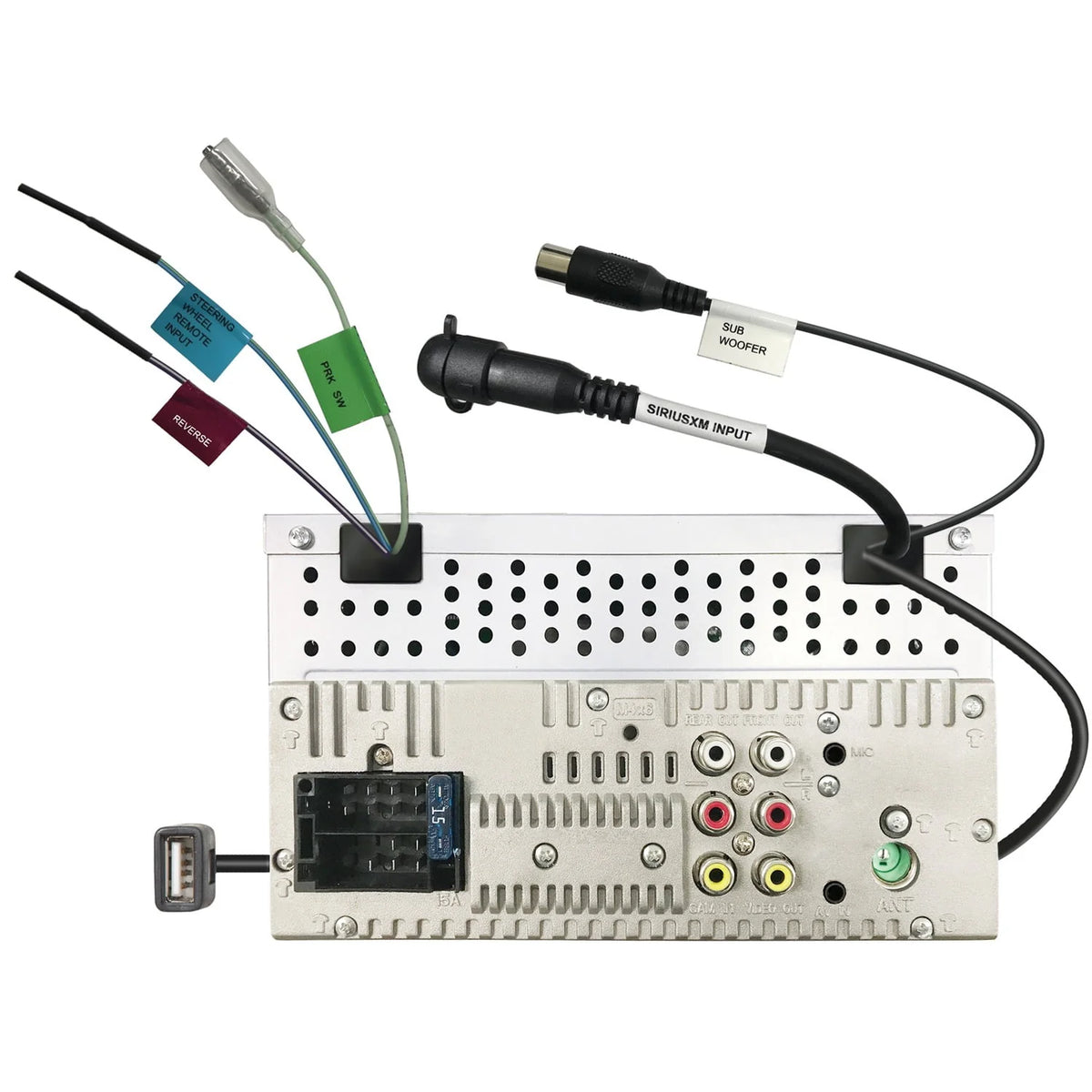 Double-DIN Bluetooth Multimedia Receiver L644430