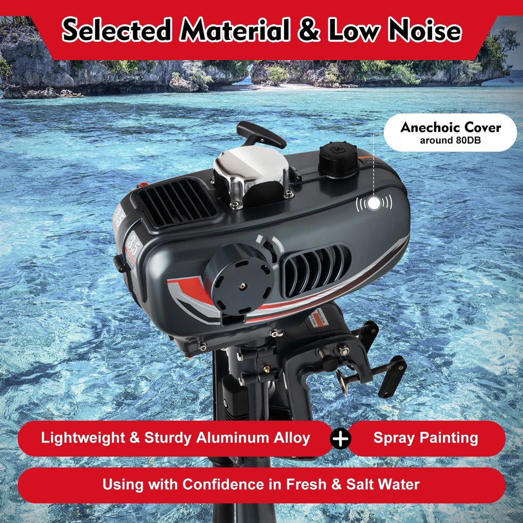 3.5HP 2 Stroke Outboard Motor V98453